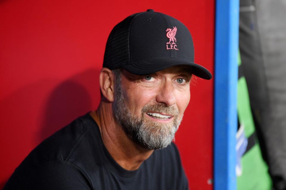 Seit jeher ein Mann der klaren Worte, flott aus der Hüfte gefeuert: Jürgen Klopp hat jetzt auf einer Pressekonferenz gegen Didi Hamann ausgeteilt. (Bild: 2022 Getty Images/Francesco Pecoraro)