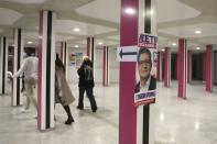 <p>Pendant le meeting de Jean-Luc Mélenchon à la Défense, le 5 décembre 2021.</p>