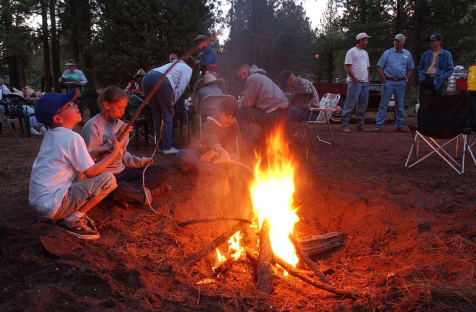 Fires, including open campfires, are banned in many national forests & state parks in North Carolina. Drought and dry weather increase the risk of wildfires. Jose Luis Villegas/Sacramento Bee Staff Photo