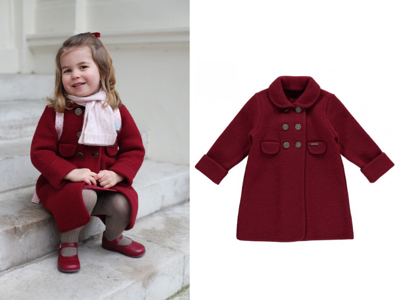 Images courtesy of Duchess of Cambridge, Amaia Kids. 