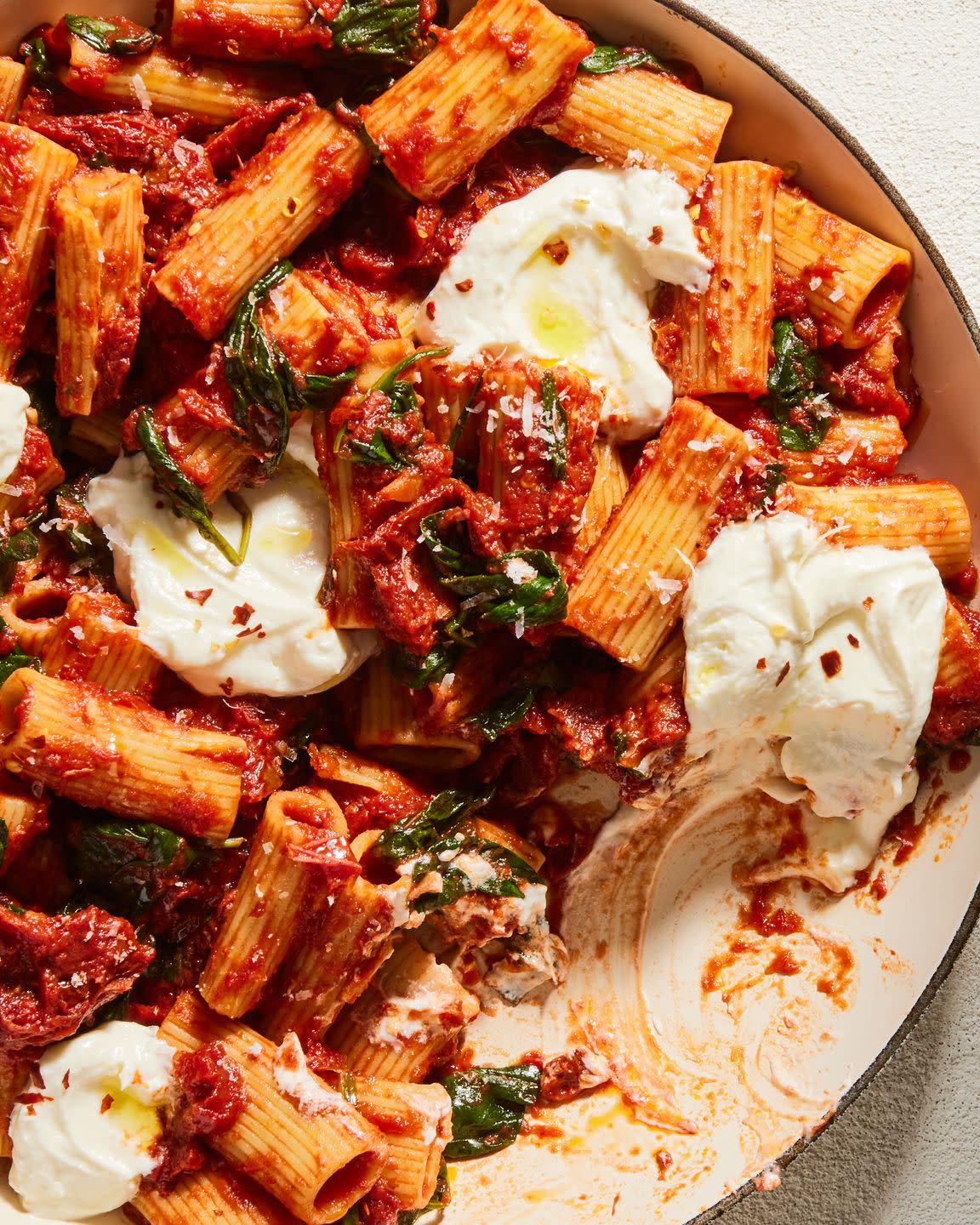 whipped ricotta pasta