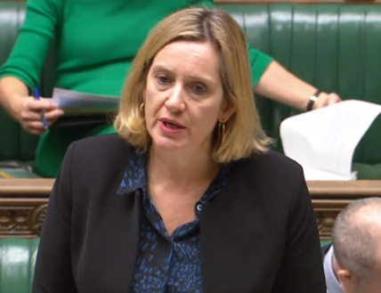 Amber Rudd claims UN warning on desperate plight of UK's poorest is 'inappropriate', in first Commons appearance as DWP minister