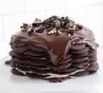 <p>We've taken the classic chocolate wafer <a href="https://www.delish.com/cooking/menus/g28111282/ice-box-cake-recipes/" rel="nofollow noopener" target="_blank" data-ylk="slk:icebox cake;elm:context_link;itc:0;sec:content-canvas" class="link ">icebox cake</a> and made it part <a href="https://www.delish.com/cooking/recipe-ideas/g2837/cheesecake-recipes/" rel="nofollow noopener" target="_blank" data-ylk="slk:cheesecake;elm:context_link;itc:0;sec:content-canvas" class="link ">cheesecake</a>. Swap in <a href="https://www.delish.com/cooking/recipe-ideas/g2740/ways-to-use-oreos-recipes/" rel="nofollow noopener" target="_blank" data-ylk="slk:Oreos;elm:context_link;itc:0;sec:content-canvas" class="link ">Oreos</a> for the chocolate wafer cookies if you like, or just use them as decoration atop the chocolate ganache.</p><p>Get the <strong><a href="https://www.delish.com/cooking/recipe-ideas/recipes/a44478/black-and-white-cheesecake-icebox-cake-recipe/" rel="nofollow noopener" target="_blank" data-ylk="slk:Black & White Cheesecake Icebox Cake recipe;elm:context_link;itc:0;sec:content-canvas" class="link ">Black & White Cheesecake Icebox Cake recipe</a>.</strong></p>