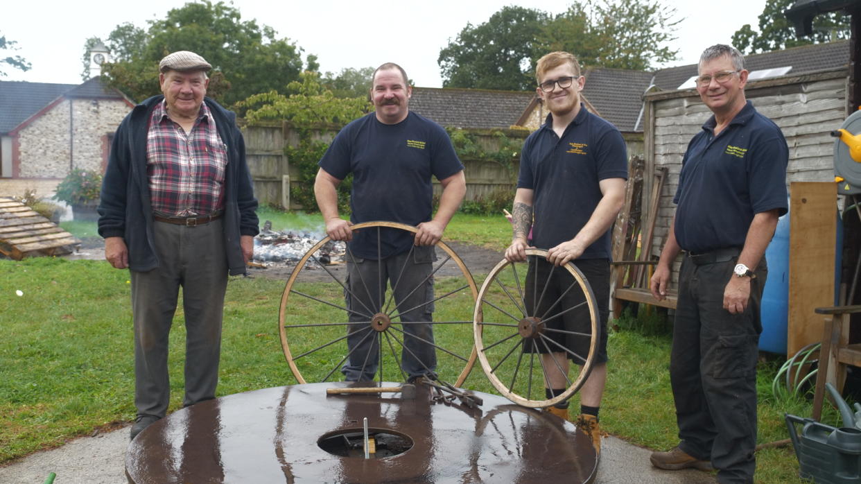 Greg Rowland Wheelwrights & the boneshaker bike