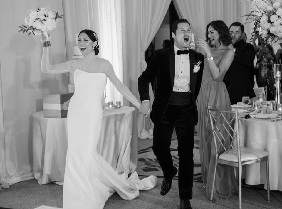 Jenna Johnson, Val Chmerkovskiy, Wedding