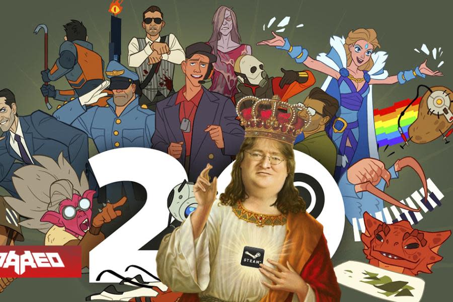 Steam cumple 20 años y VALVE lo celebra con ofertas y regalos especiales para los usuarios veteranos