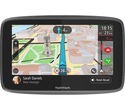 TomTom Dat nav in action - Credit: TomTom