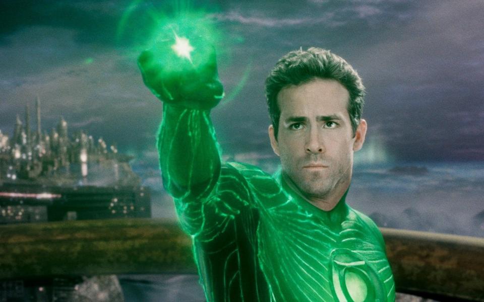 Ryan Reynolds played the first onscreen Green Lantern