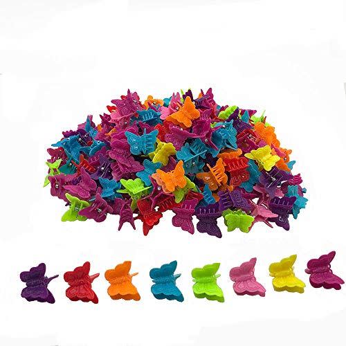 19) Butterfly Hair Clips