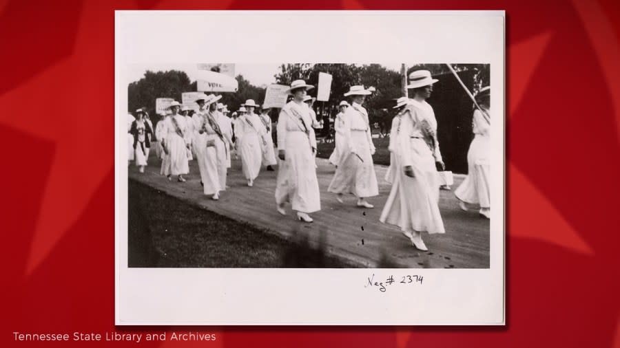 Womens suffrage March