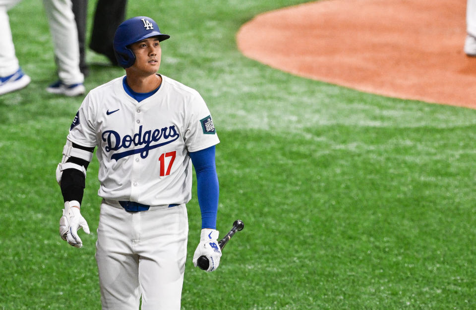 大谷翔平。（MLB Photo by Gene Wang/Getty Images）