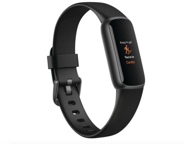 Fitbit Luxe Fitness Tracker with 24/7 Heart Rate & Sleep - Black
