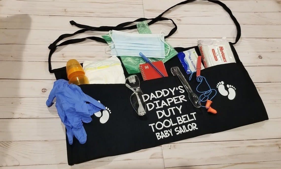 Custom Daddy’s Diaper Duty Doody Tool Belt