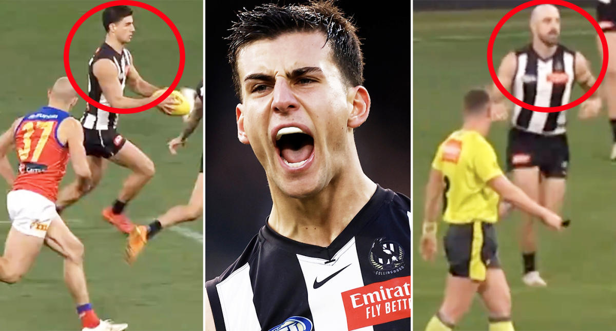 AFL News: Nick Daicos incident leaves fans angry as Collingwood teammate gets away with ugly act