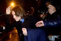 Raffaele Sollecito leaves Italy's Supreme Court in Rome on March 25, 2015