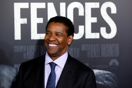 Best Actor: Denzel Washington, Fences. REUTERS/Andrew Kelly