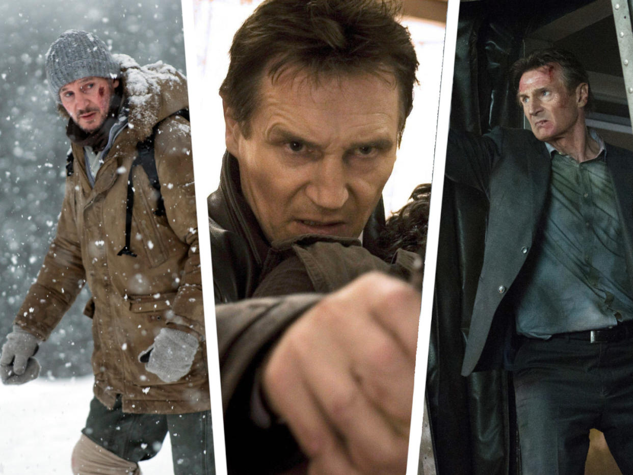 Liam Neeson has become an action hero over the last few decades. (Alamy)