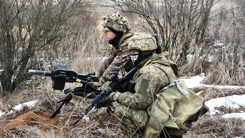 烏克蘭國際志願軍曝前線戰況。（示意圖／翻攝自烏克蘭陸軍參謀總部臉書）