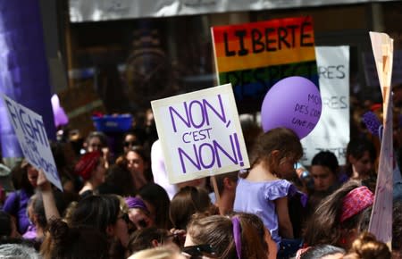 Women's strike in Lausanne