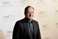 DUBAI, UNITED ARAB EMIRATES - DECEMBER 10: Actor Kevin Spacey attends the Dubai International Film Festival and IWC Schaffhausen Filmmaker Award Gala Dinner and Ceremony at the One and Only Mirage Hotel on December 10, 2012 in Dubai, United Arab Emirates. (Photo by Gareth Cattermole/Getty Images for DIFF)
