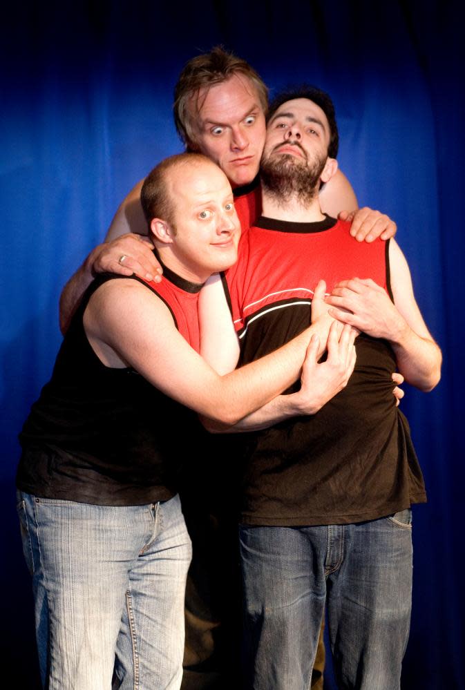 We Are Klang, AKA Marek Larwood, Greg Davies and Steve Hall, in 2006