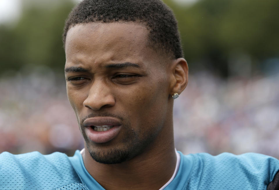 Jacksonville Jaguars cornerback A.J. Bouye is making a big impact on his new team. (AP)