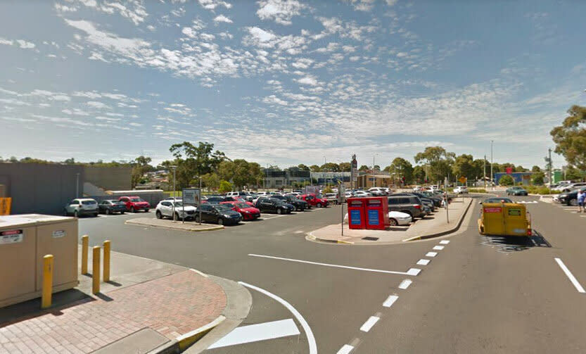 The car park where the attack took place. Source: Google Maps