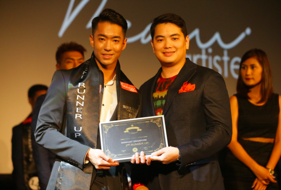 Ex-convict, Augustine Jadyn Ng, 25, who is currently pursuing a part-time degree, received the 2nd runner-up spot. (Photo: Yahoo Singapore)