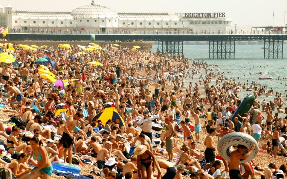 brighton beach uk holidays seaside - Getty