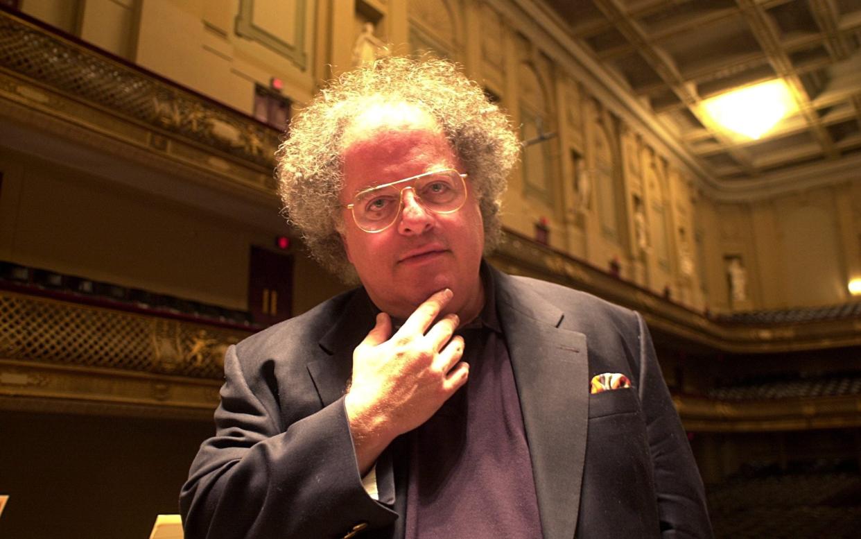 James Levine in 2001 - David L Ryan/The Boston Globe via Getty Images