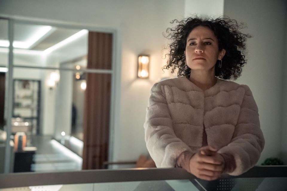 Ilana Glazer in “The Afterparty,” now streaming on Apple TV+.