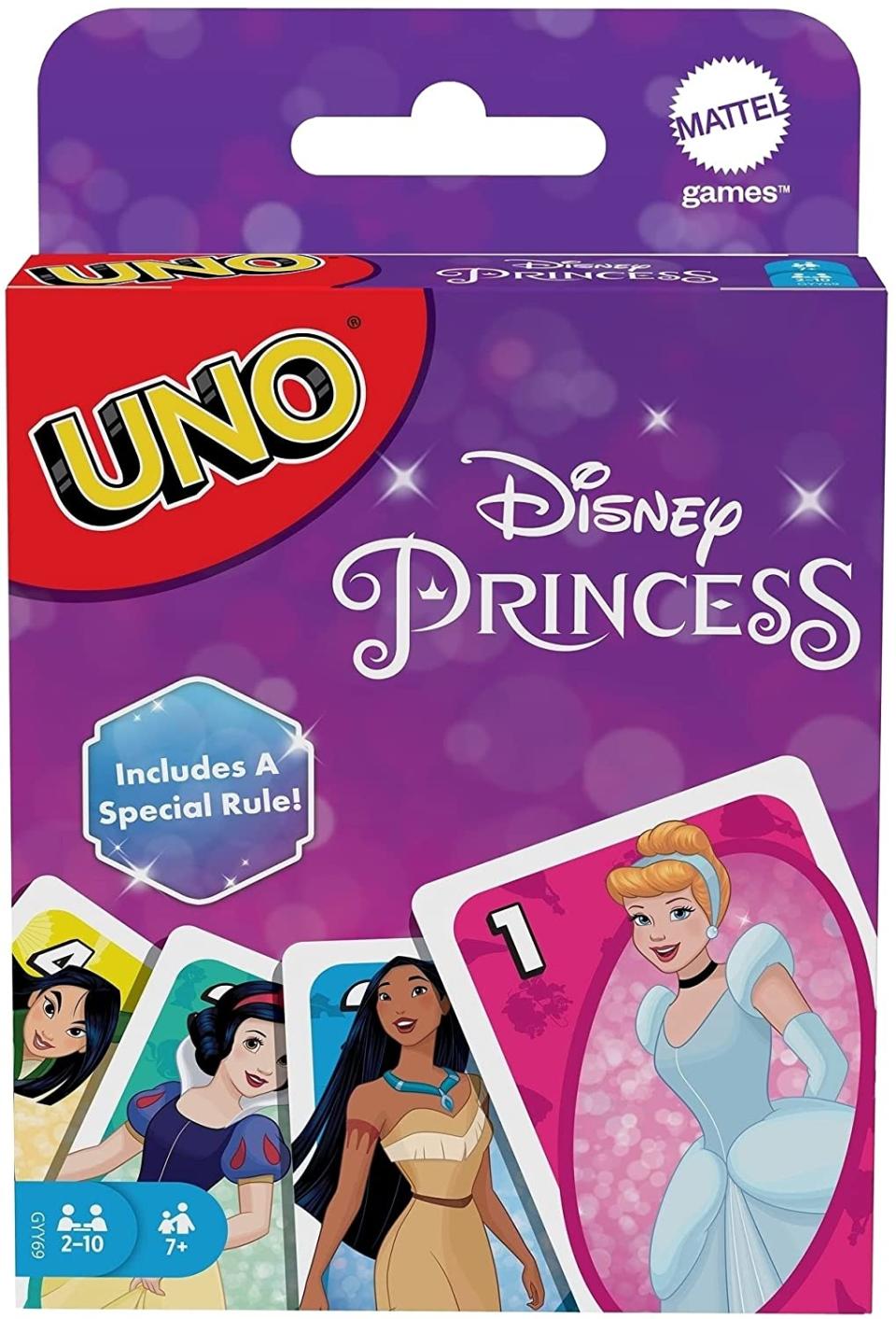 Uno Disney Princess/Mattel - Credit: Mattel