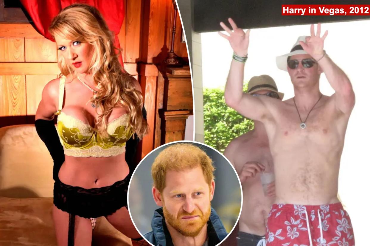 Ex-stripper who claims she kissed Harry threatens to leak nude pics of him on OnlyFans after being 'whitewashed' from 'Spare'