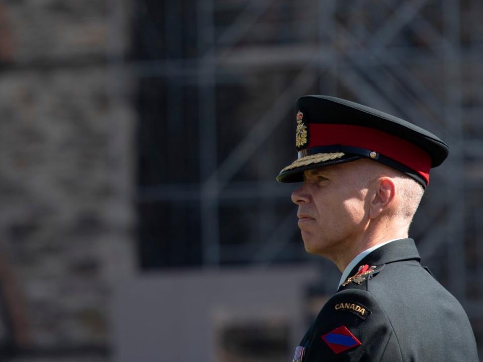 Acting Chief of Defence Staff Gen. Wayne Eyre is warning that the military faces a recruitment and retention crisis. (Adrian Wyld/The Canadian Press - image credit)