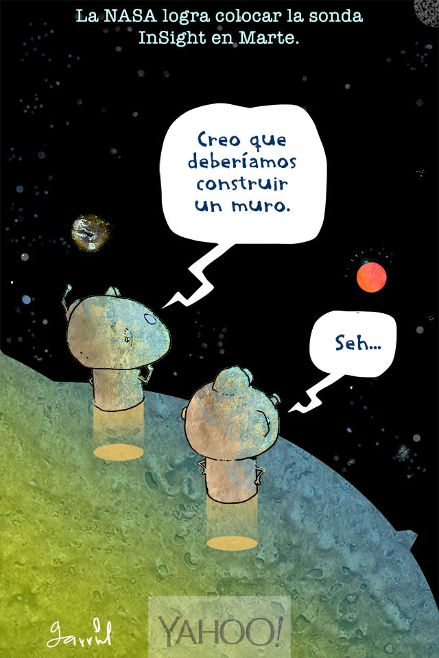 Un muro espacial…