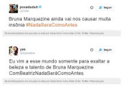 Com modelitos sensuais, a personagem que ainda irá se envolver com outra mulher na trama já ganhou a torcida de muita gente em casa. A beleza da atriz também não passou despercebida e ela foi exaltada por boa parte do público.(Foto: Reprodução/Twitter)