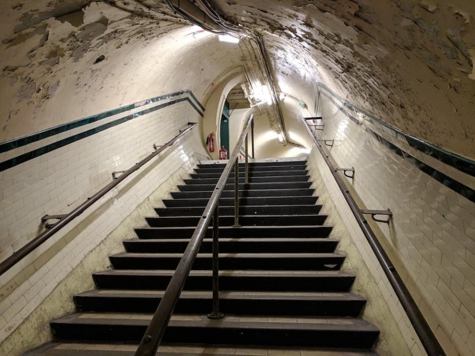 tube stairs