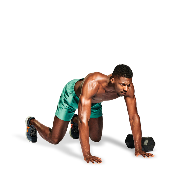 Go Beast Mode In This 4-Move Dumbbell Workout