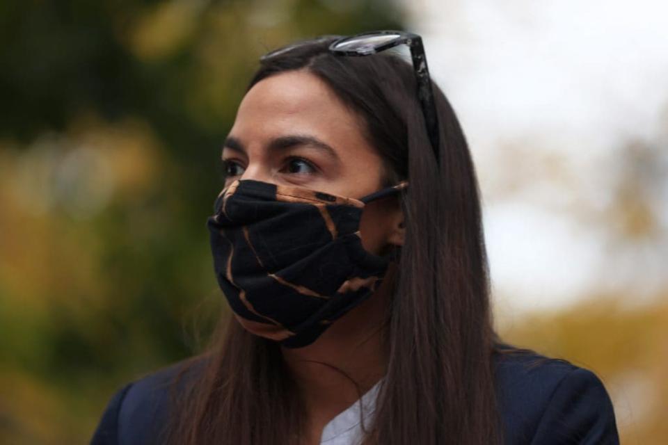 Rep. Alexandria Ocasio-Cortez AOC thegrio.com 