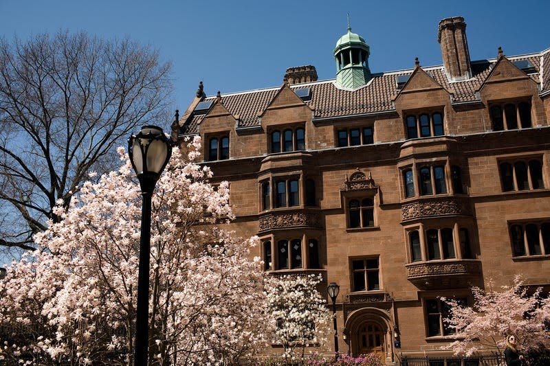 A building on Yale University campus.