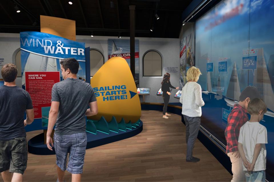 Visit Newport's new sailing museum.