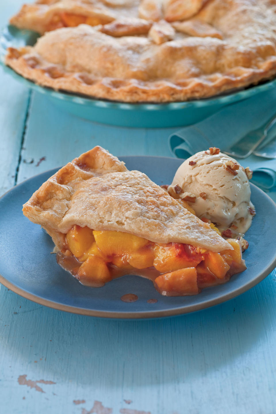 Brown Sugar-Cinnamon Peach Pie