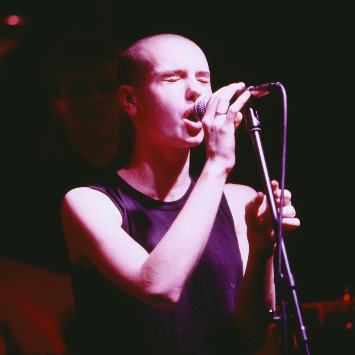  Sinéad O'Connor performing 