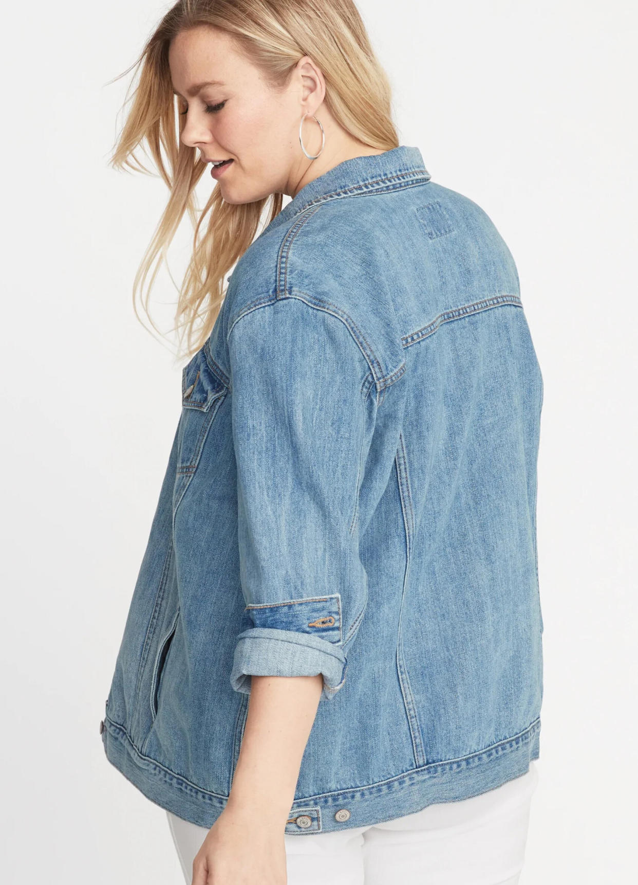 Old Navy's best-selling denim jacket is perfect for summer and under $50. (Photo: Old Navy)