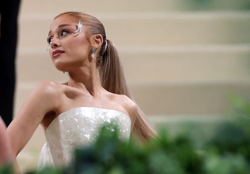 FILE PHOTO: The Met Gala red carpet arrivals in New York City