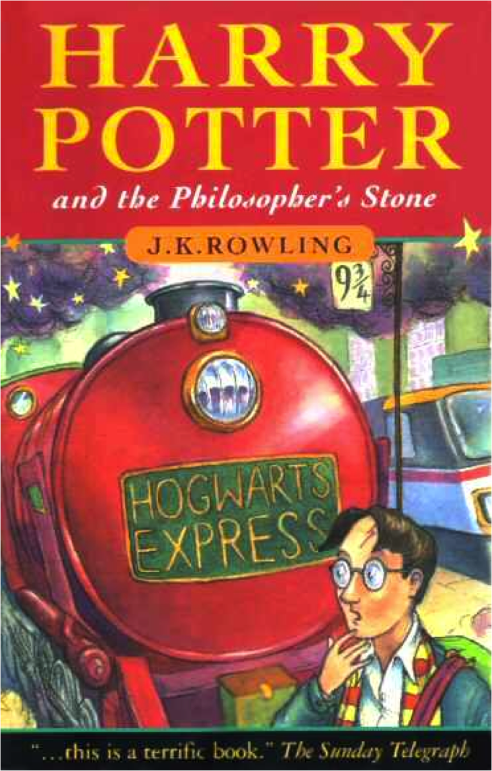 21. The Harry Potter series by J K Rowling (late 20th century): 