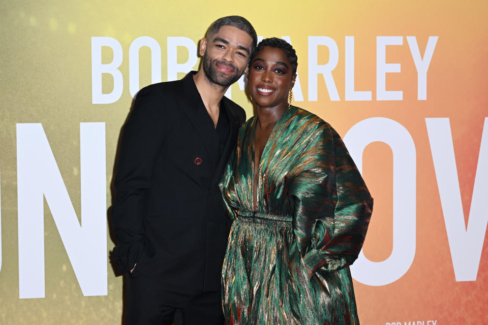 Kingsley Ben-Adir and Lashana Lynch