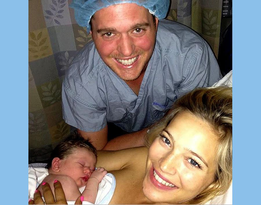 Michael Buble has become a father for the first time! The Canadian singer and his wife Luisana Lopilato welcomed little baby Noah in Buble’s native homeland. The new dad couldn’t contain his excitement, sharing the joyous day with his fans on Instagram: “Overjoyed and filled with gratitude at the arrival of our son Noah Bublè. Born this morning, August 27th at 2:26 am in Vancouver, Canada.”