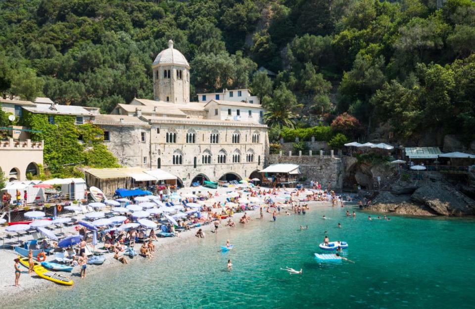 2) Visit the Abbey of San Fruttuoso