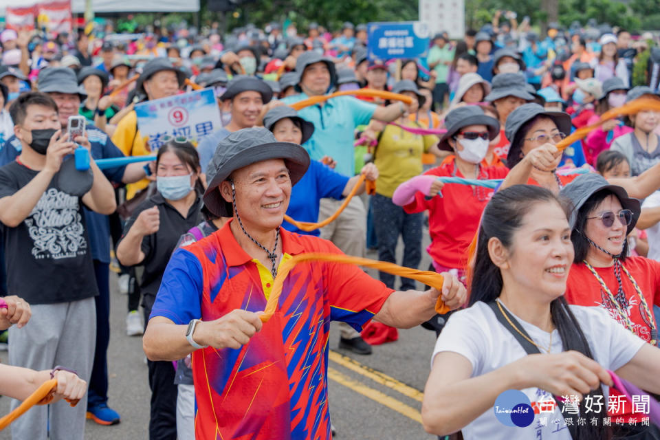 「活力觀音健康齊步走暨支持節能減碳宣導」活動於桃園市產業園區大潭園區盛大登場。